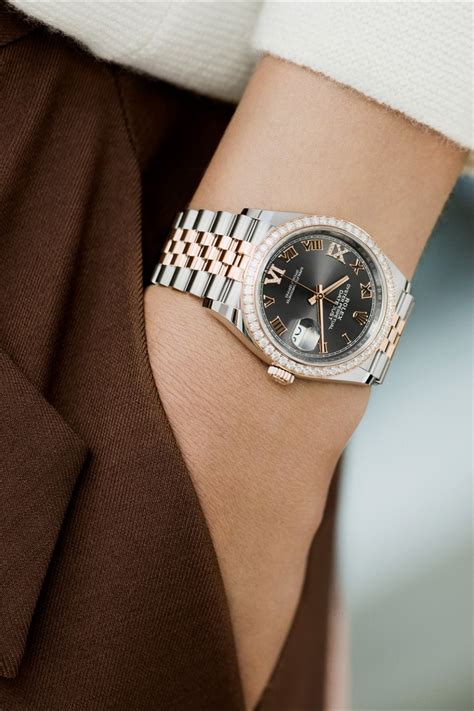 rolex ladies watches new|36 mm Rolex on woman.